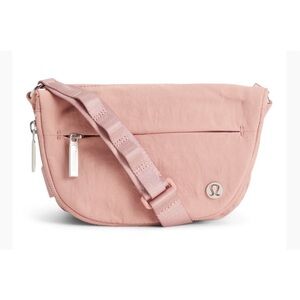 Lululemon All Night Micro Festival Bag Zip Top Mauve